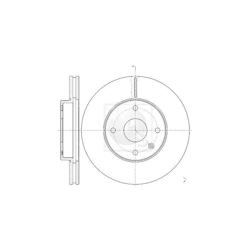 DISQUE DE FREIN AVANT