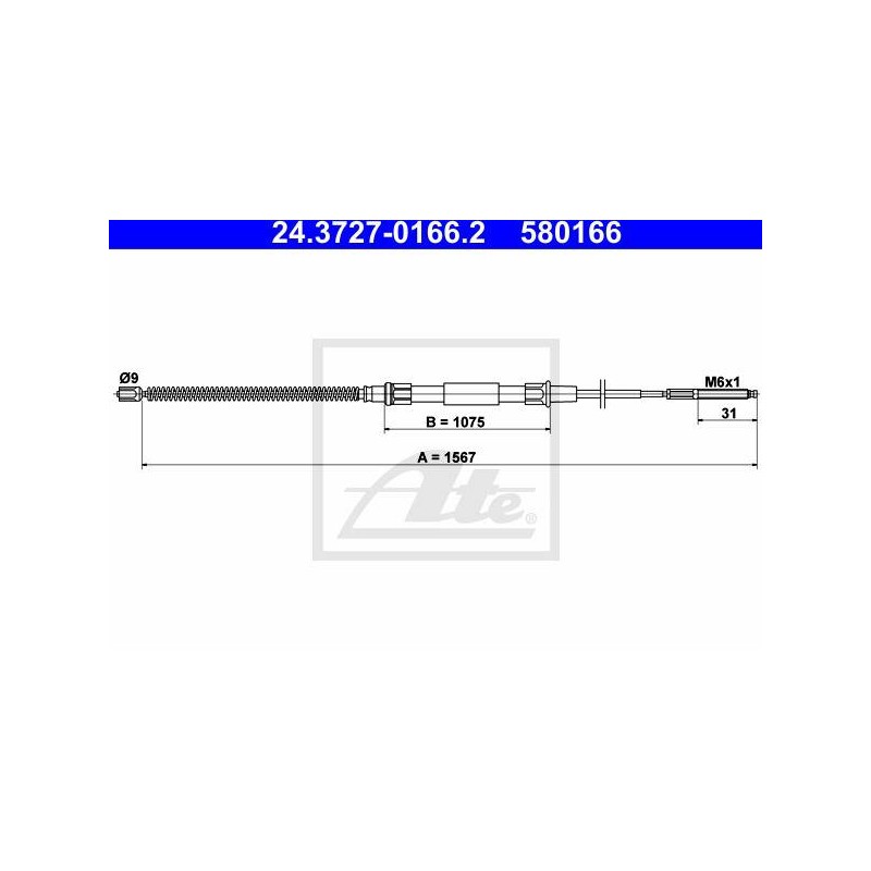 CABLE DE FREIN A MAIN