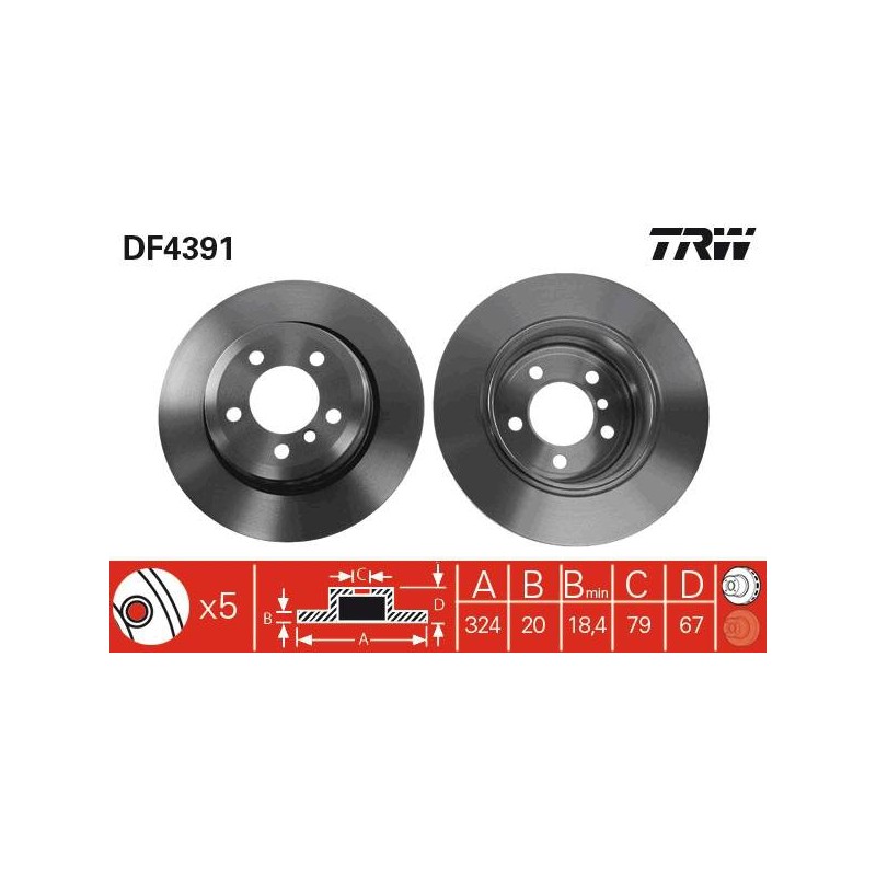 PAIRE DE DISQUES