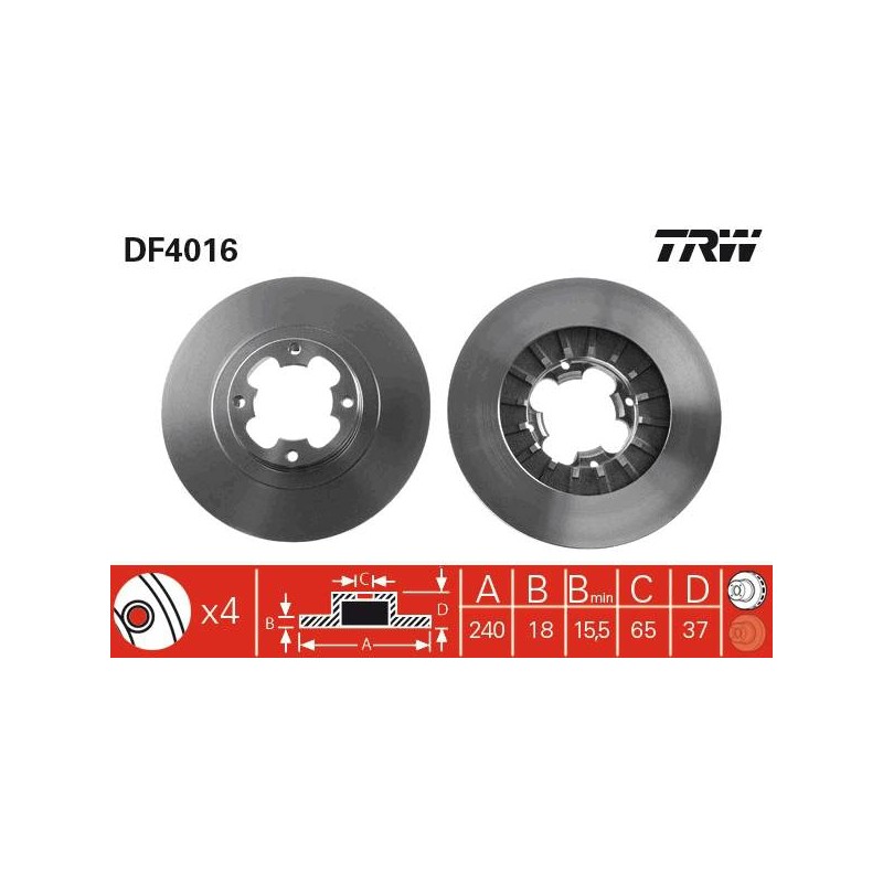 PAIRE DE DISQUES