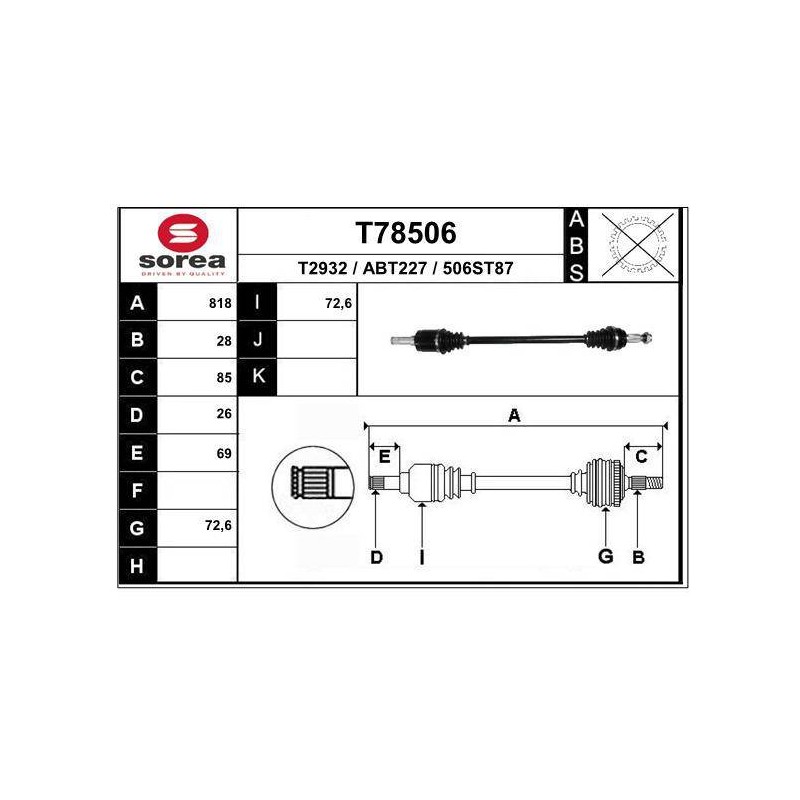 TRANSMISSION / LAND ROVER FREELANDE