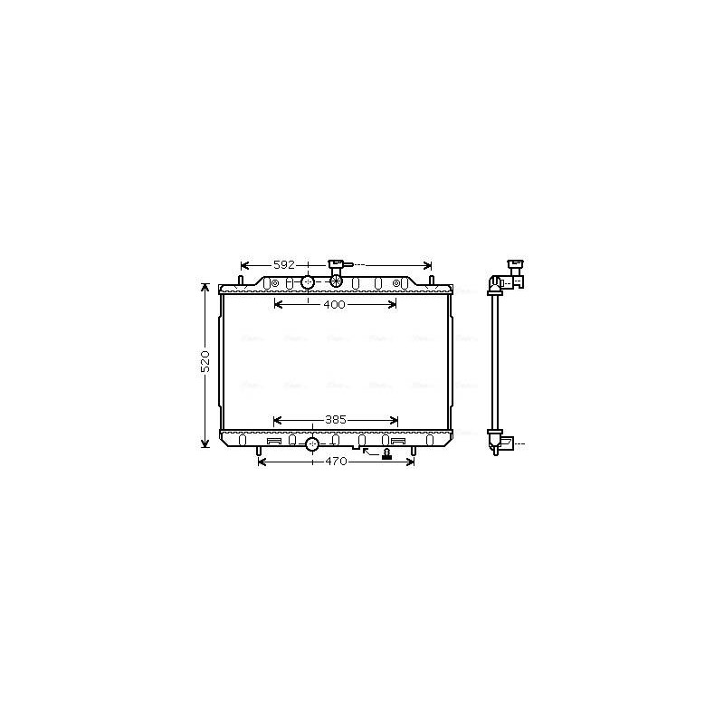 RAD EAU-VL/VUL- NISSAN- PRE