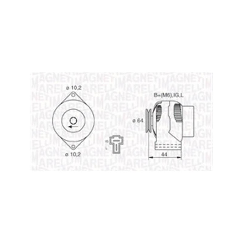 ALT EQ POUR PIAGGIO PORTER
