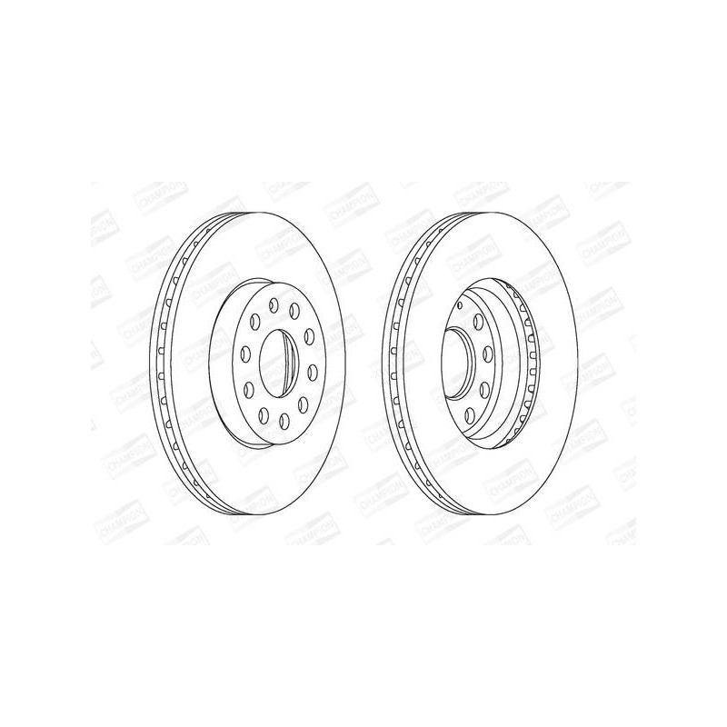 DISQUES DE FREIN VL (JEU)