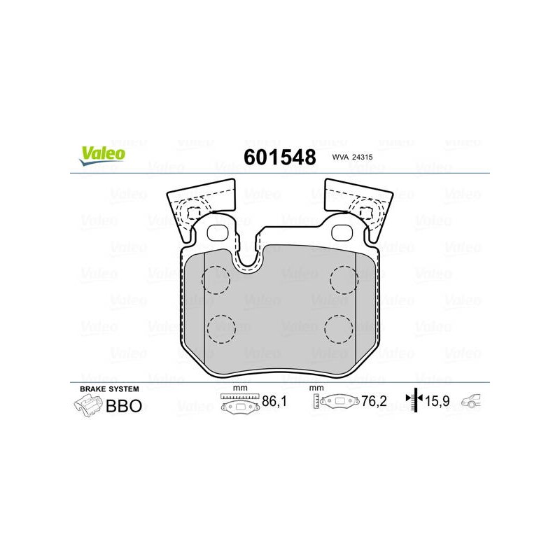 PLAQ FR BMW SERIE 1 (E81/82/87) AR