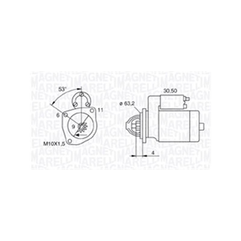 DEMARREUR EQ POUR RENAULT TWINGO I