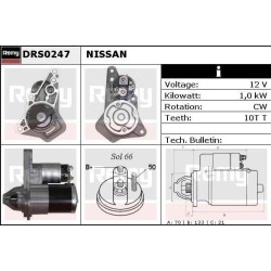 DEMARREUR - REMY REMANUFACTURED - D