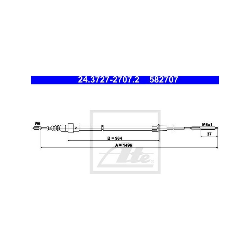 CABLE DE FREIN A MAIN