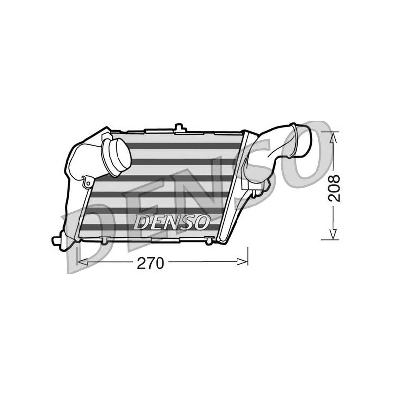 INTERCOOLER AUDI A8 4.0TDI GAUCHE
