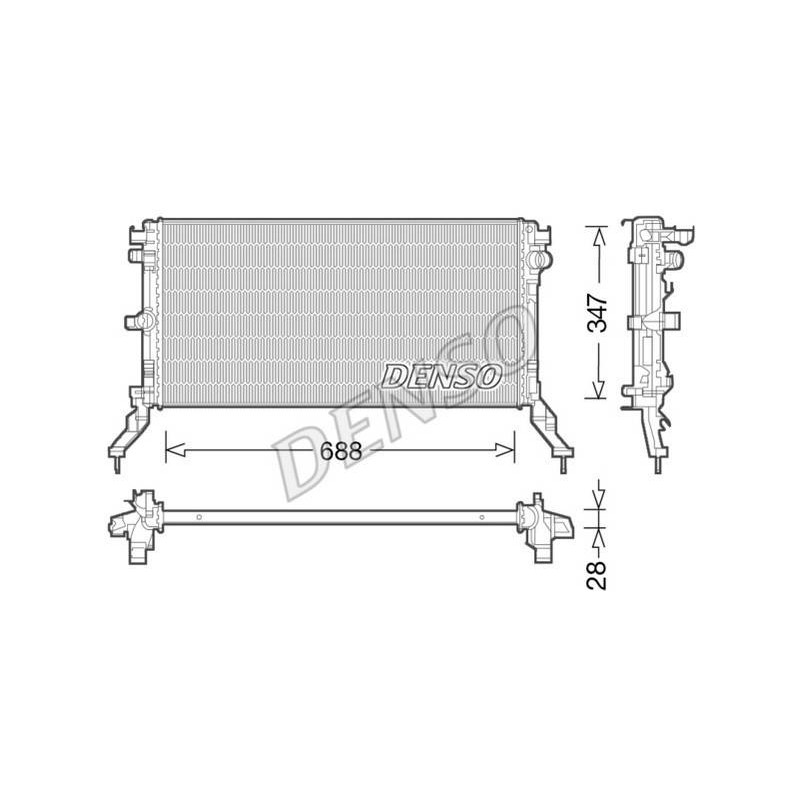 RADIATEUR DE REFROIDISSEMENT D