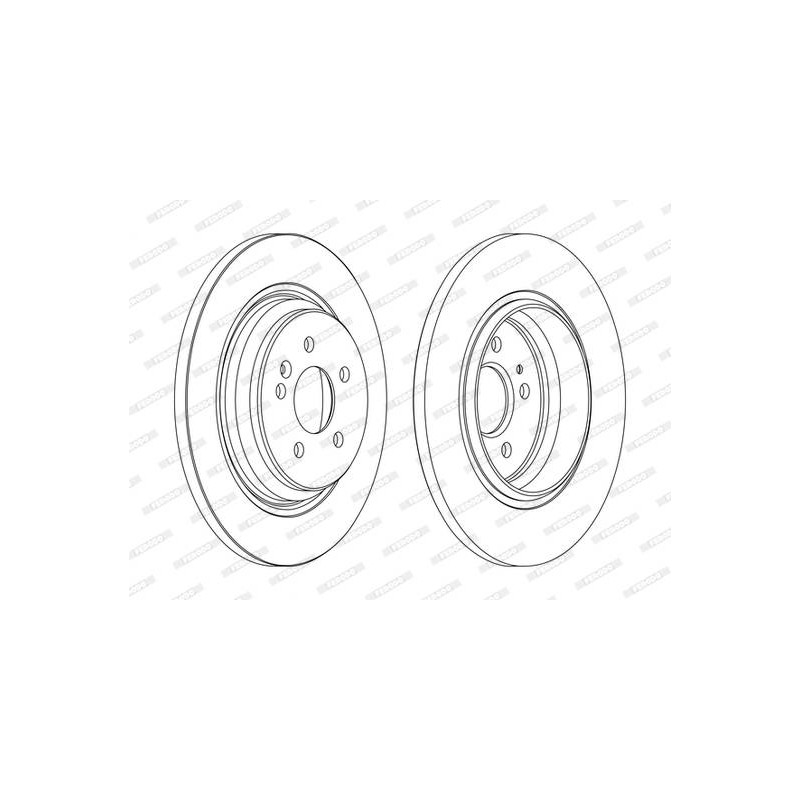 DISQUES DE FREIN VL (2P.)