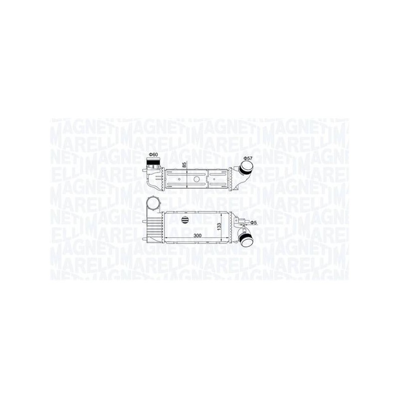 INTERCOOLER CITROEN C5 I 2.0 HDI