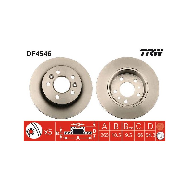 PAIRE DE DISQUES
