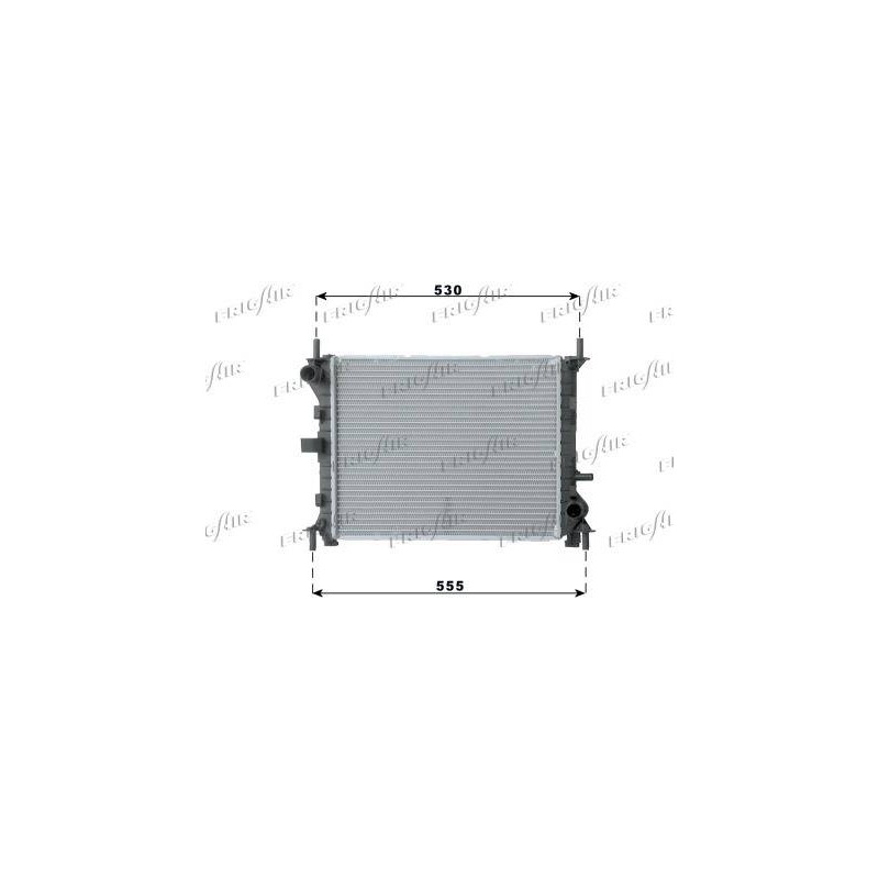RAD. FORD FOCUS 1.4-1.6 98 NO A/C