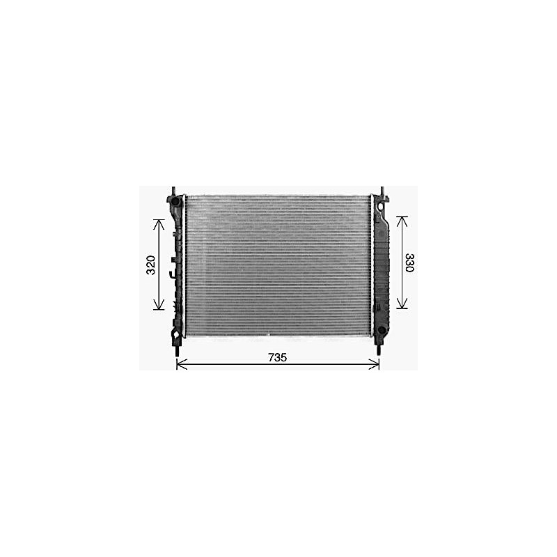 RAD EAU - VL/VUL - CHEVROLET - PRE