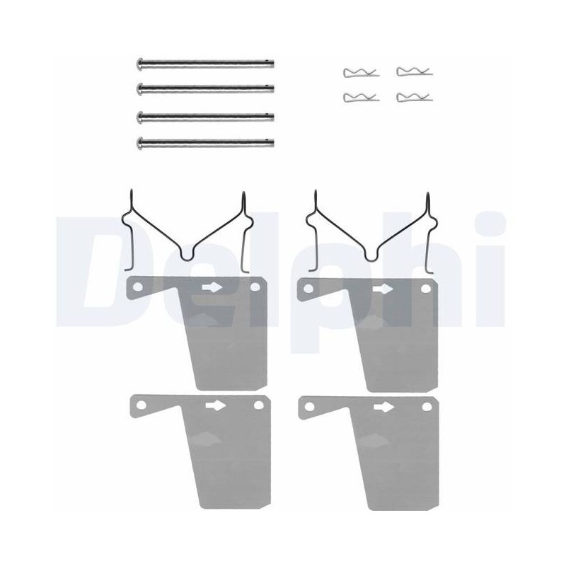 KIT ACCESSOIRES PLAQUETTES DE FREIN
