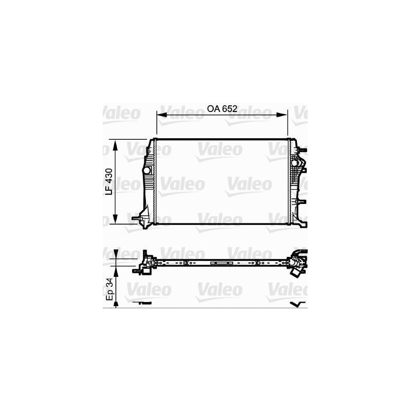 RAD MOT RENAULT SCENIC III