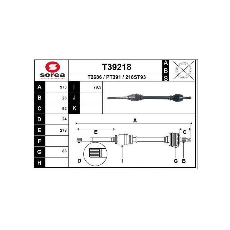 TRANSMISSION / PEUGEOT EXPERT III H