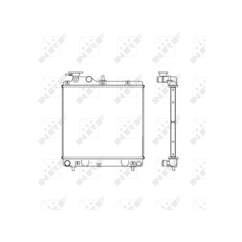 RAD HYUNDAI ATOS 1.0 98- RADIATORS