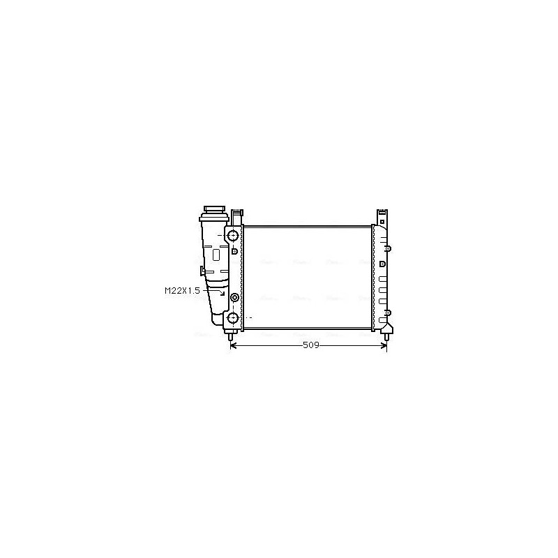 RAD EAU-VL/VUL- FIAT- PRE