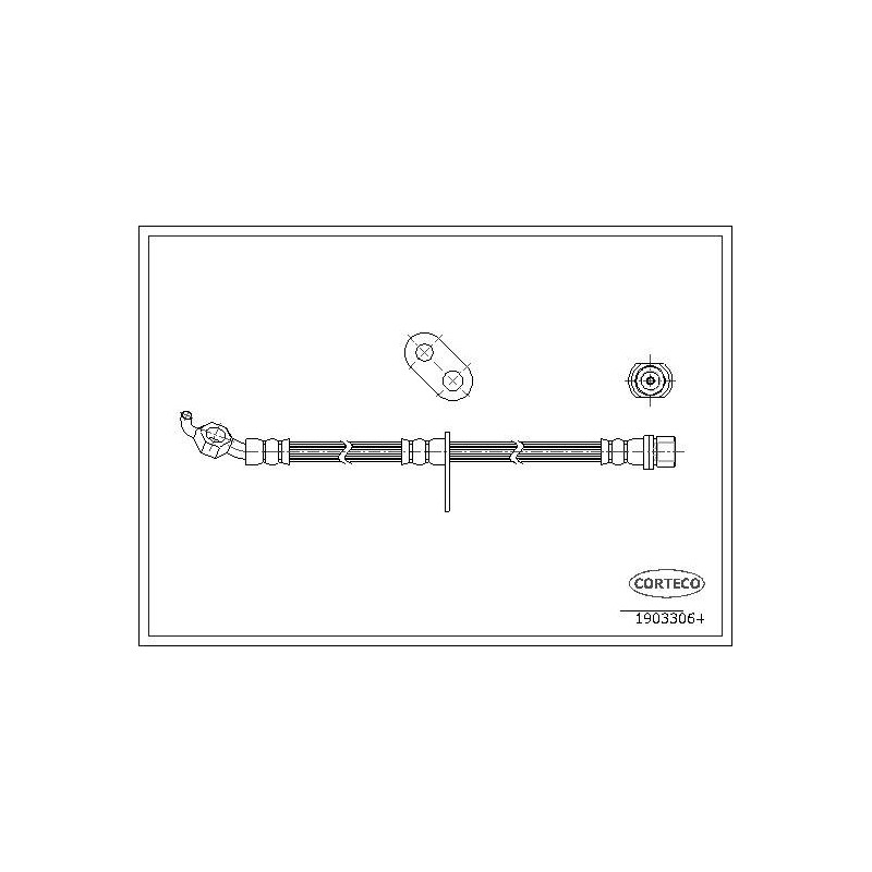 FLEXIBLE DE FREIN TOYOTA CAMRY