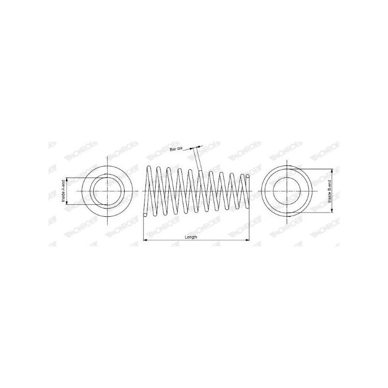 RESSORT AR MAZDA 323P-S