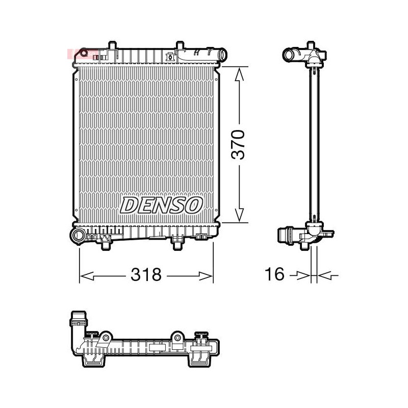 RAD. EAU CIT C1 II-PEU 108 1.2