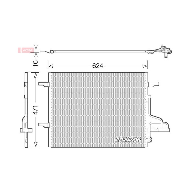 CONDENSEUR FORD KUGA