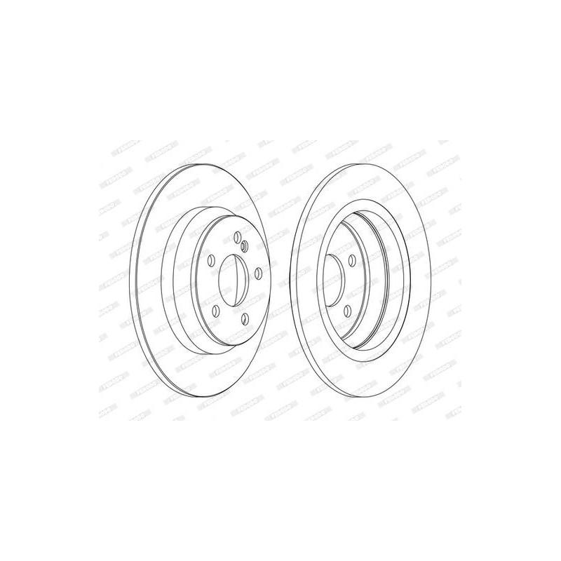 DISQUES DE FREIN VL (2P.)