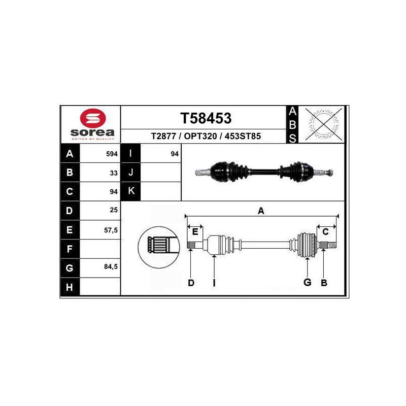 TRANSMISSION / OPEL ASTRA J MANU.