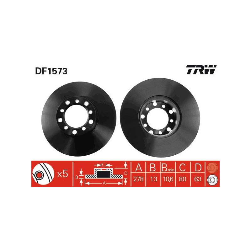 PAIRE DE DISQUES