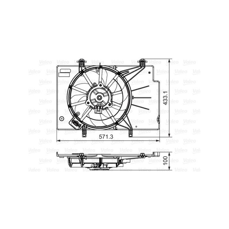 Motoventilateur de refroidissement