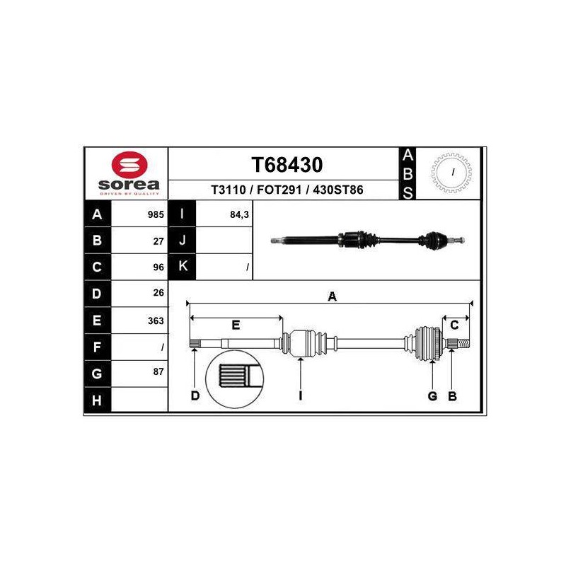 TRANSMISSION / FORD TRANSIT MANU.