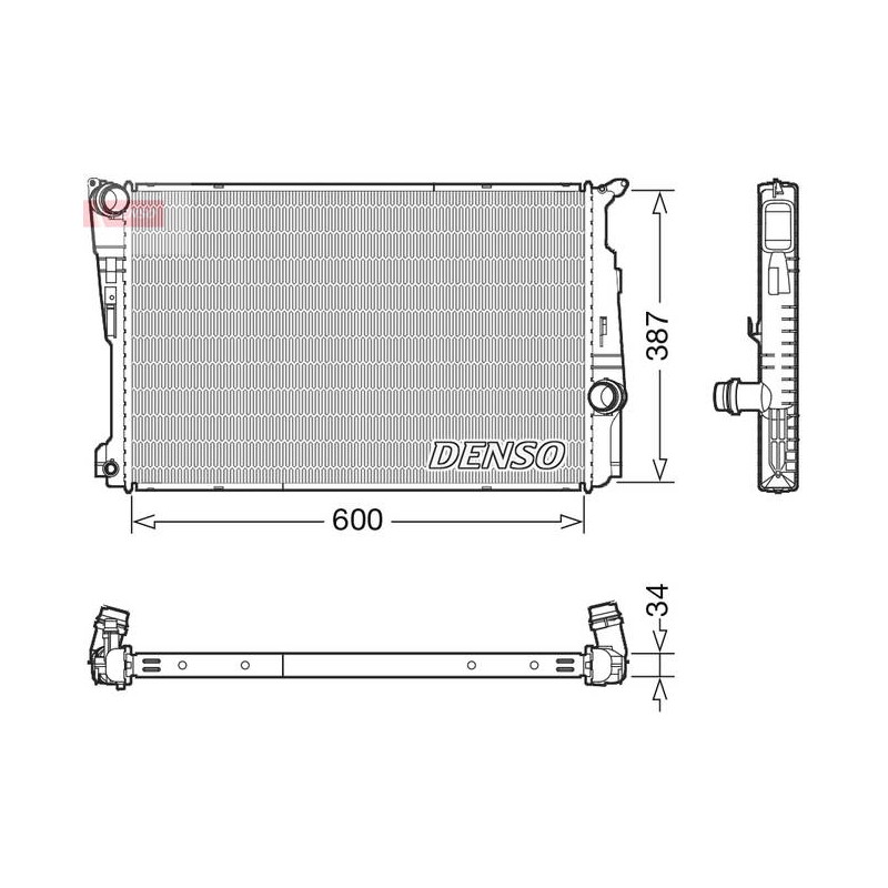 RAD. EAU BMW X3 F25/X4 F26