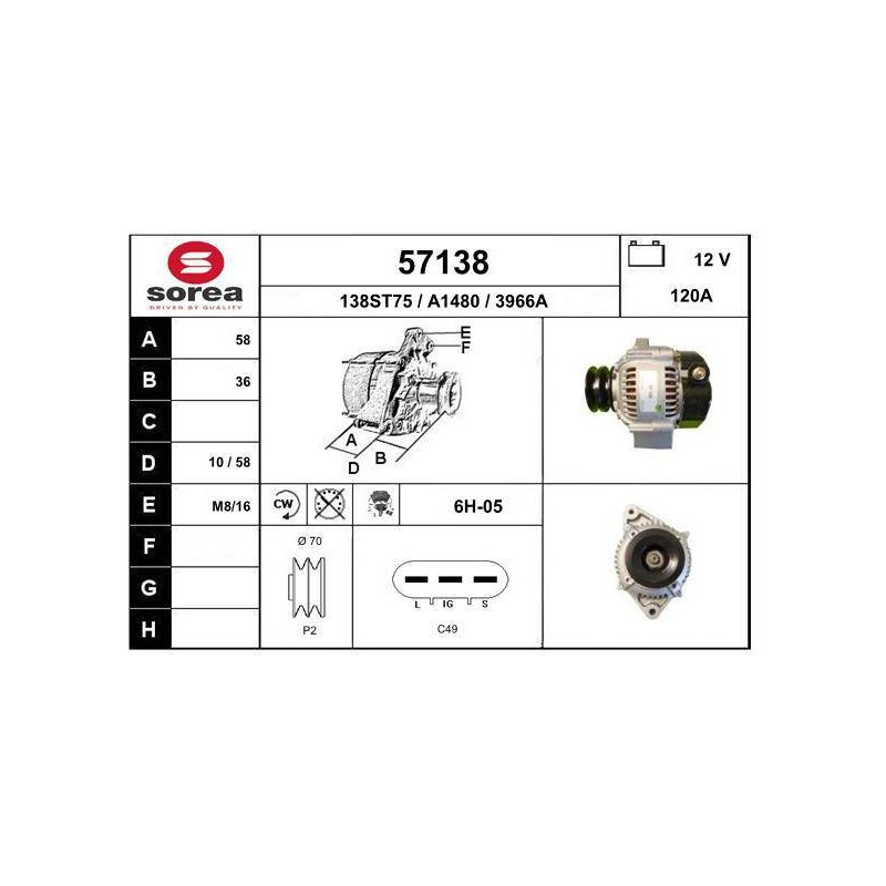 ALTERNATEUR VL / 4 RUNNER