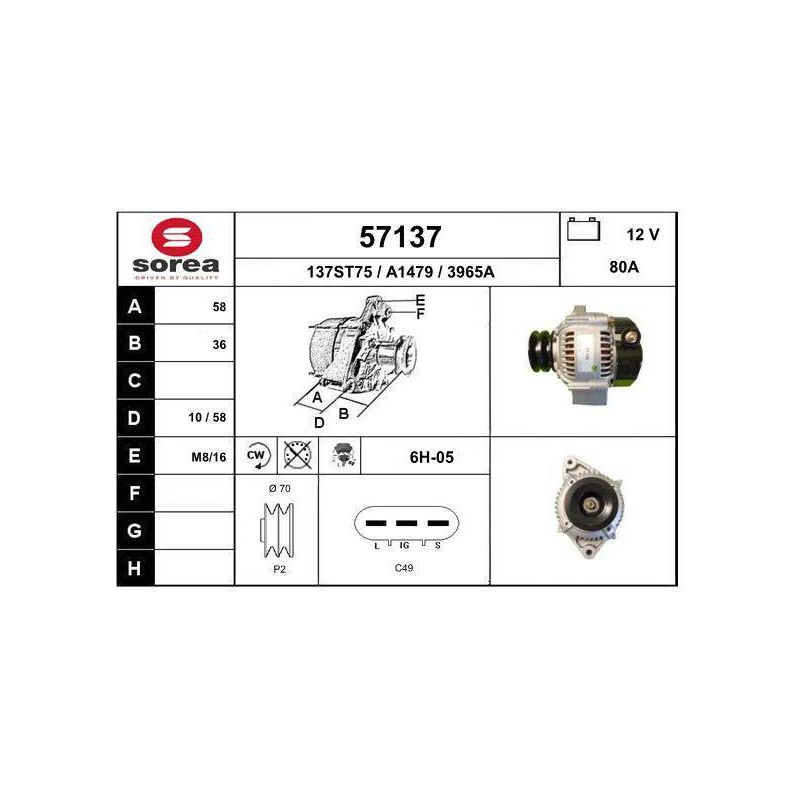 ALTERNATEUR VL / 4 RUNNER