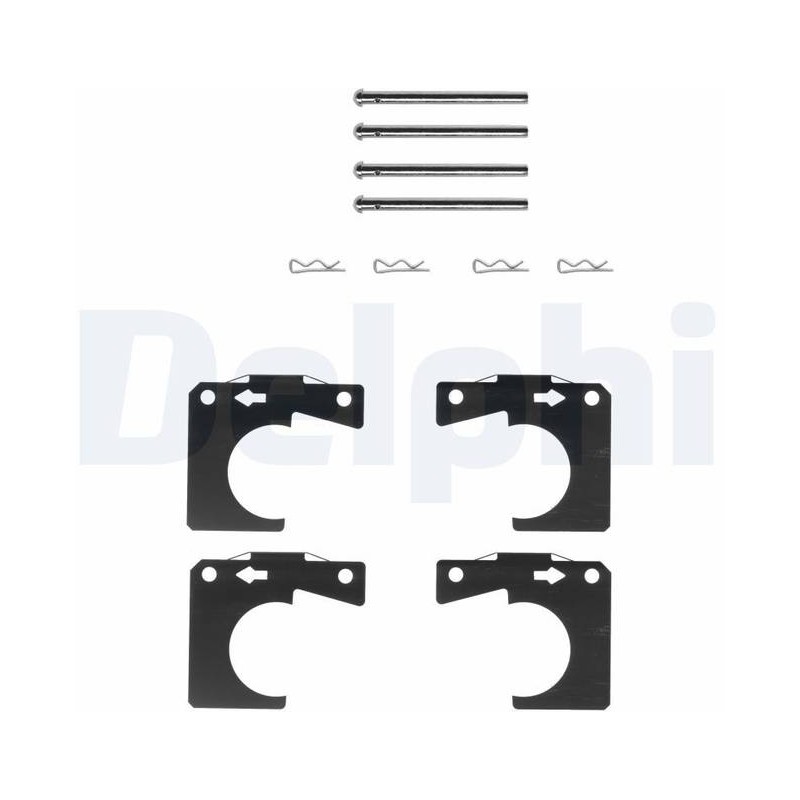 KIT ACCESSOIRES PLAQUETTES DE FREIN