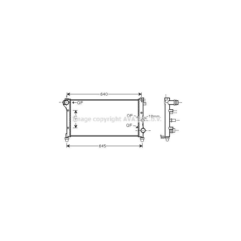 RAD EAU-VL/VUL- FIAT- PRE