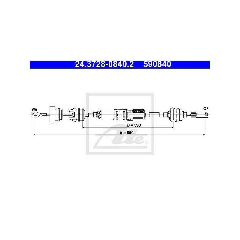 CABLE D EMBRAYAGE