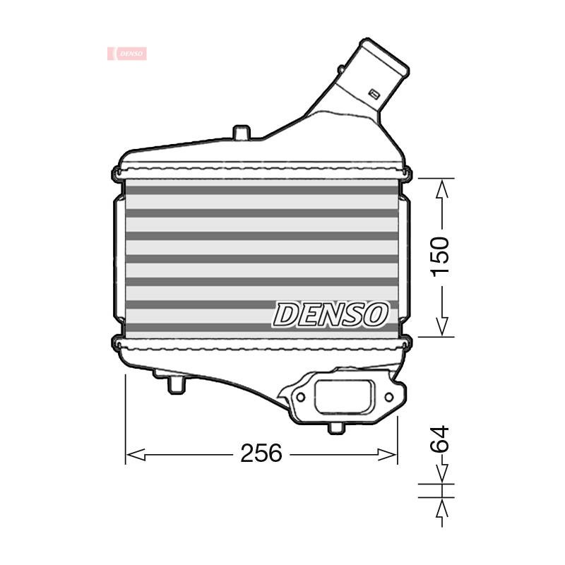 INTERCOOLER HONDA CR-V 13