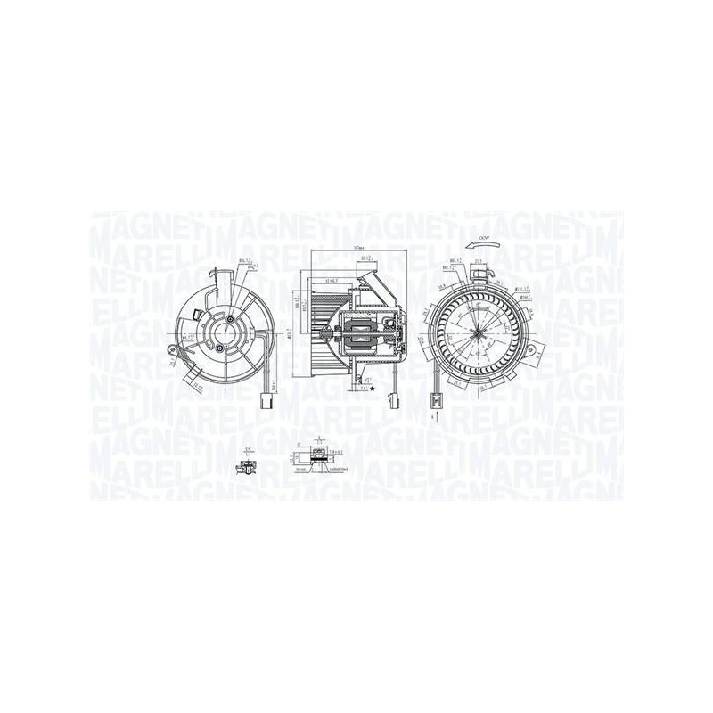 PULSEUR POUR MB CL C W204/CL C C204