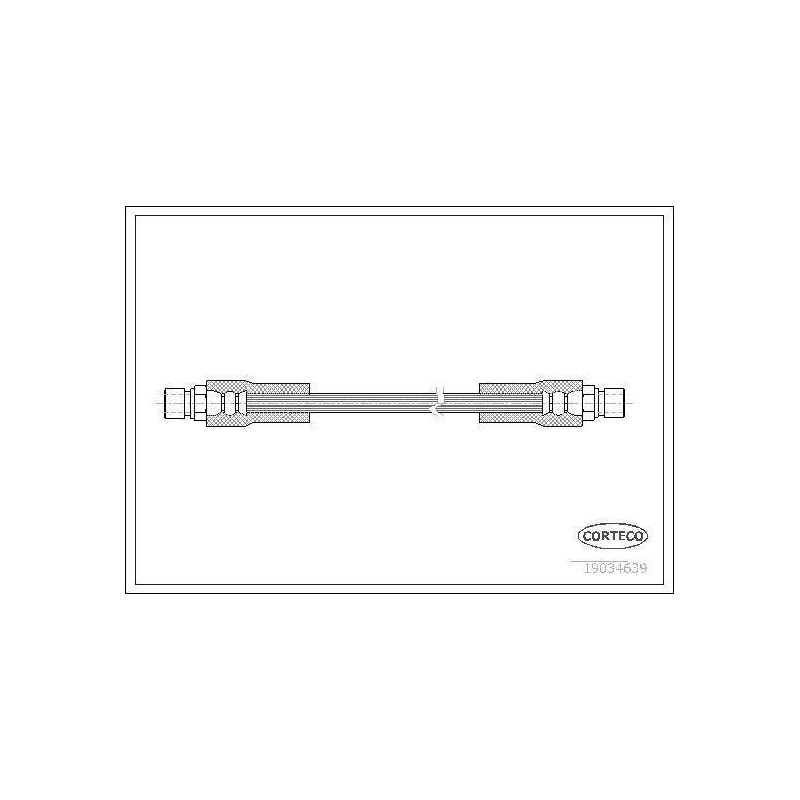 FLEXIBLE DE FREIN MERCEDES CLASS