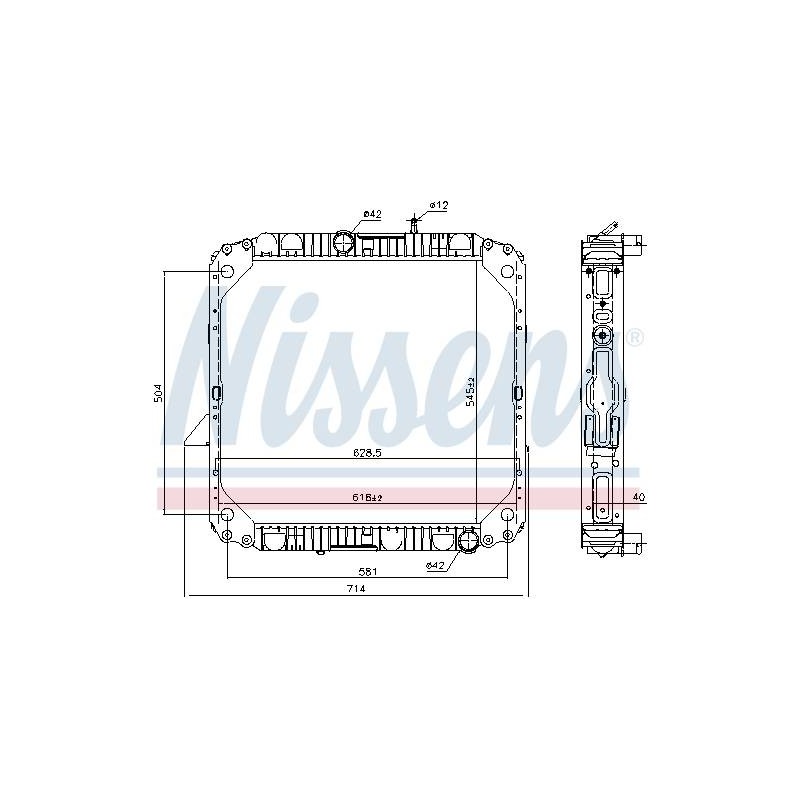 RAD.MOT MERCEDES-BENZ LK/LN2-SERIES