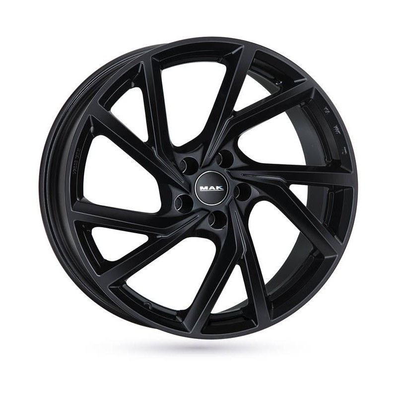 KASSEL 19X8 5T114.3 ET40 CB76 NOIR BRILL