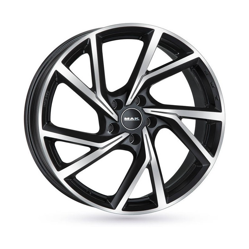 KASSEL 18X7.5 5T114.3 ET48 CB76 NOIR FAC