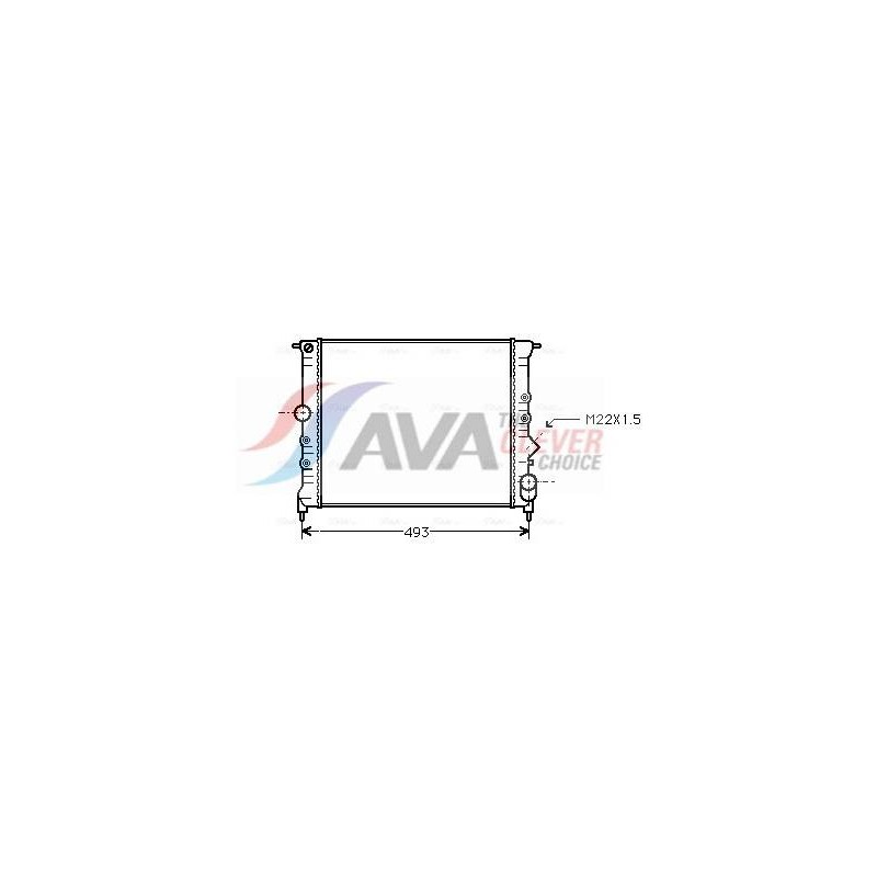 RAD EAU-VL/VUL- RENAULT- PRE
