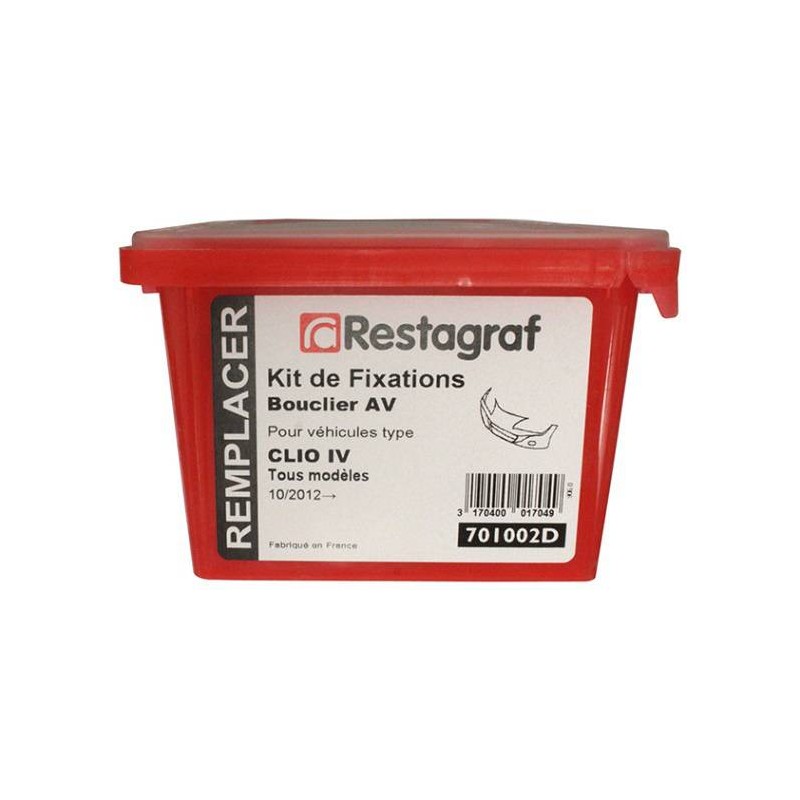 Kit de fixation de bouclier avant