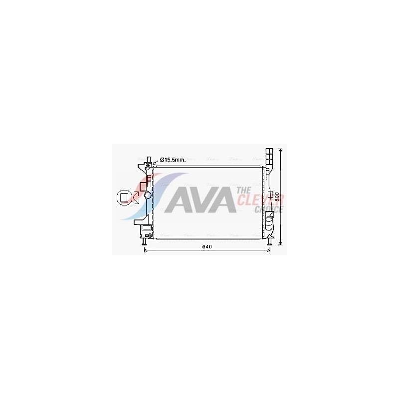 RAD EAU-VL/VUL- FORD- PRE