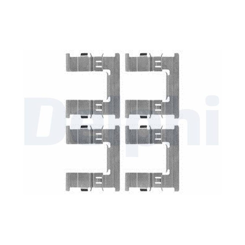 KIT ACCESSOIRES PLAQUETTES DE FREIN