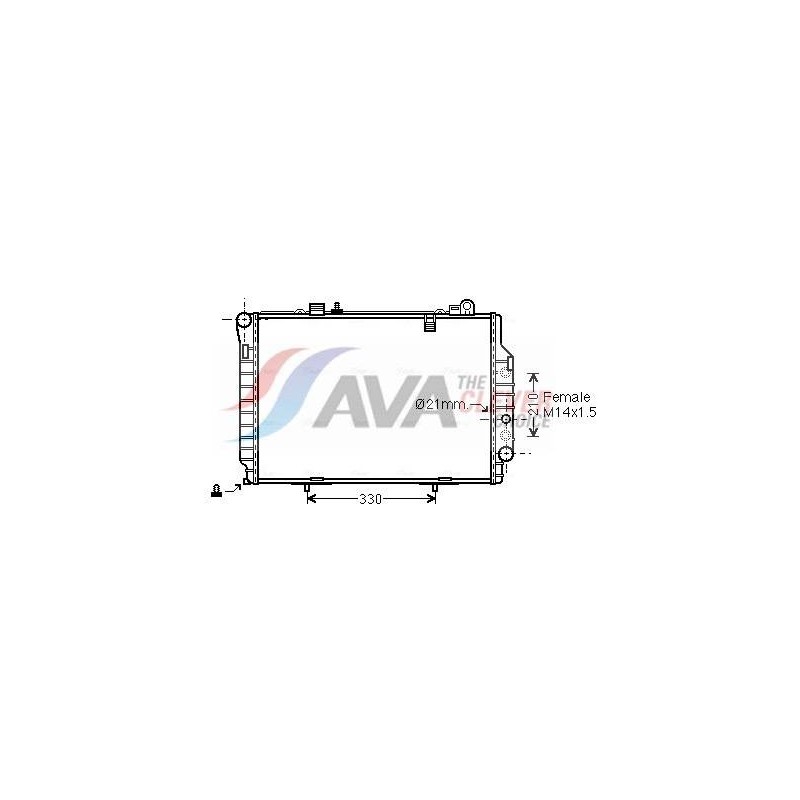 RAD EAU-VL/VUL- MERCEDES- ALT